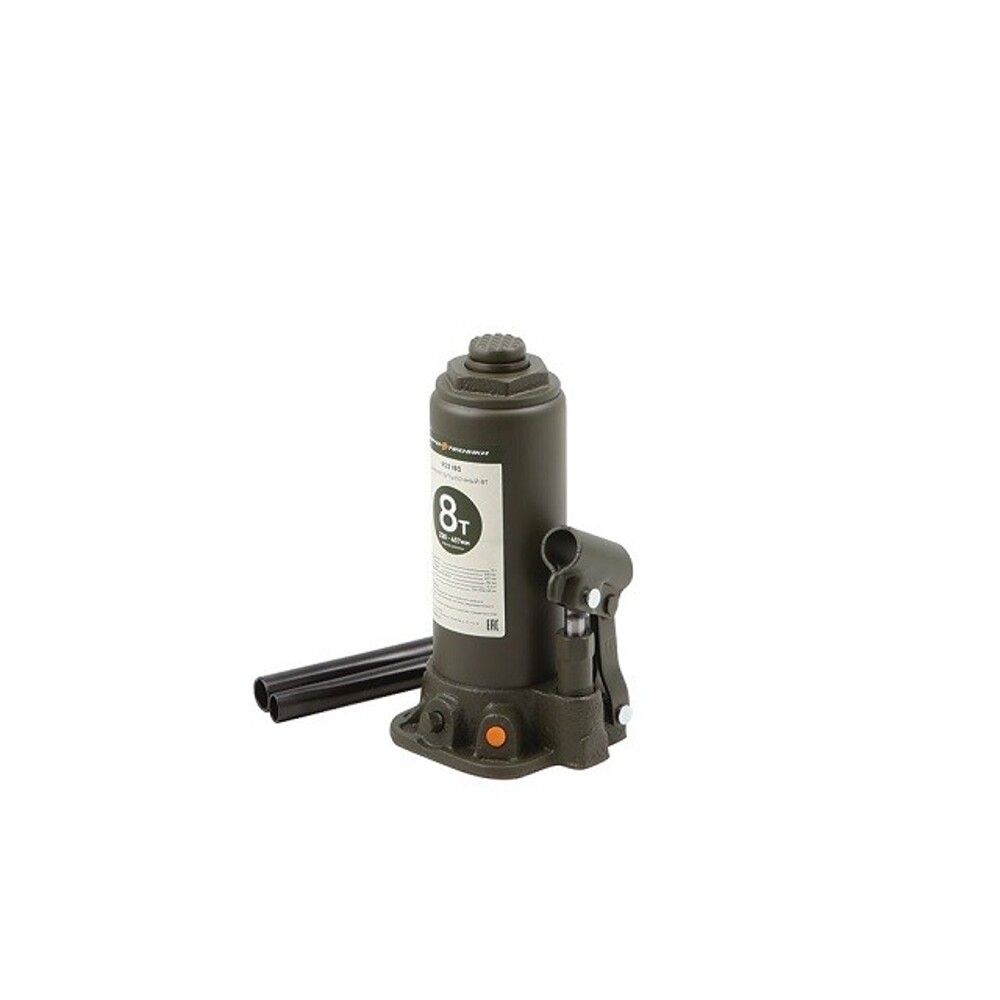 Домкрат гидравлический бутылочный 8 т 230-457 Домкрат гидравлический бутылочный 8 т 230-457