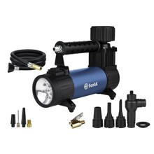 Компрессор 33 л/мин X-серия с фонарем 12V однопоршневой