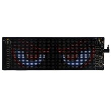 Панель матричная светодиодная 20*64 RGB 10,2x34,8cm