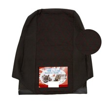 Комплект чехлов на весь салон для ваз - нива, жаккард, ромб с красной строчкой