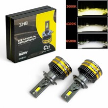 Светодиодные лампы H7 C11 3000/4300/6500K 12000Lm 160W 12V