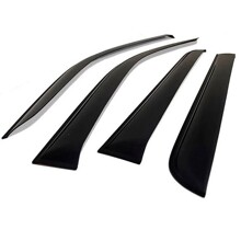 Дефлекторы неломающиеся на боковые стекла для ваз 2109 / 2115 (к-т 4шт)