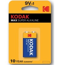 Батарейка Alkaline 6LR61- 1 BL MAX