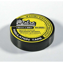 Изоляционная лента 15 мм * 20 м, цвет черный