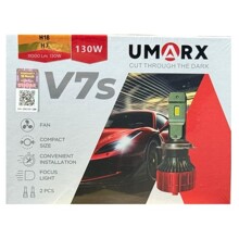 Светодиодные лампы H7 V7S 6000K 11000Lm 130W 9-32V