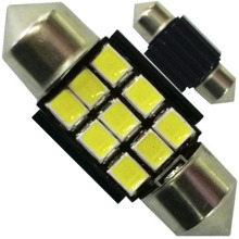 Светодиод T11 11x31 9 SMD 2835 CANBUS 12V