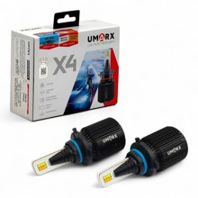 Светодиодные лампы HB3 X4 2 COLOR 6000/3800K 4200Lm 44W белый/желтый 9-32v