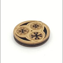 Ароматизатор подвесной деревянный Три Слезы Вер.2