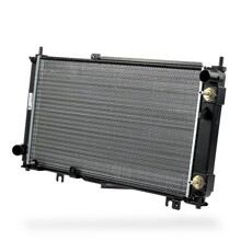 Радиатор охлаждения для ваз 2190 гранта, алюминиевый, акпп, размер 559*306*34