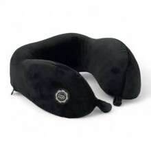 Подушка автомобильная суппорт с памятью MAXIMAL, цвет черный, кант черный