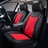 Накидки на передние сиденья FRONT PREMIUM 2D Era, цвет черный, строчка красная кант черный Накидки на передние сиденья FRONT PREMIUM 2D Era, цвет черный, строчка красная кант черный