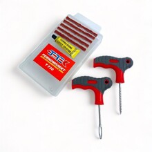 Комплект для ремонта бескамерных шин, в кейсе