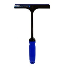 Водосгон с силиконовым лезвием 15,5 см, ручкой 27 см, цвет синий