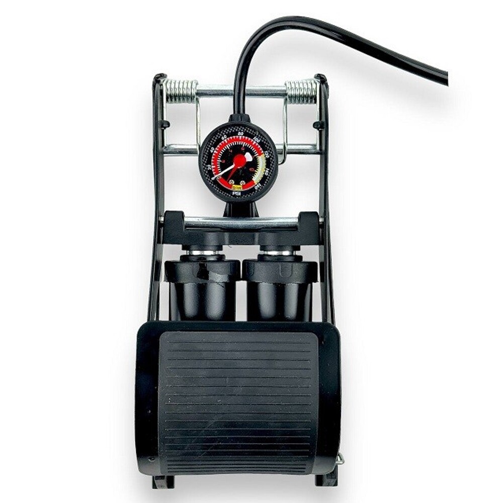 Насос ножной с манометром двойной Насос ножной с манометром двойной