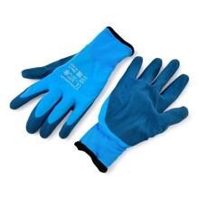 Перчатки акрил. 7 кл., зимние до -30, цвет синий/синий