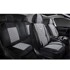 Комплект накидок на весь салон форма 5d favorit velur, материал велюр, цвет черный, вставка серая, строчка серая Комплект накидок на весь салон форма 5d favorit velur, материал велюр, цвет черный, вставка серая, строчка серая