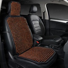 Накидка деревян. массажная P2010 BIG с шариками, цвет коричневый (1шт)