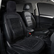 Накидка деревян. массажная P2009 PLUS с поддержкой, цвет черный