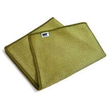 Салфетка 30*40 см Glass Diamond из микрофибры для стекол Рыбья чешуя, цвет оливковый50