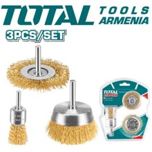 Набор щеток проволочных, набор 3 шт