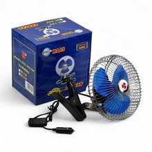 Вентилятор 8 24V с прищепкой металл