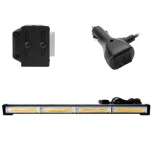 Маяк сигнальный светодиодный двухсторонний желтый 35см 36W 12-24V