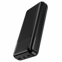 Зу power bank на 20 000 mAh, USB 2, TYPE-C, Micro, черный