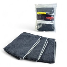 Набор салфеток из 3-х шт 30*40 см микрофибра для деликатных поверхностей