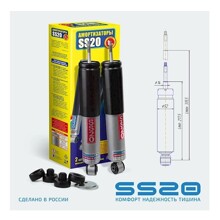 Амортизаторные стойки передней подвески комфорт оптима для а/м ваз lada 4х4, 4х4 URBAN, 3 дв, 5 дв.