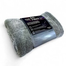Салфетка 50*60 см из микрофибры для сушки авто 1200г/м, Big Fiber Doulble