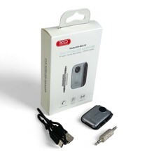 Беспроводной аудиоресивер AUX-Bluetooth BCC15, цвет серый