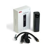 Компрессор 20 л/мин беспроводной, макс. 120 Вт, 12V, цвет черный