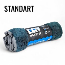 Полотенце 50*60 см Dry Towel STANDART микрофибра для сушки авто, цвет морская волна