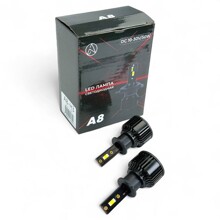 Светодиодные лампы H3 A8 6000K 3000Lm 30W 12-24V