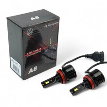 Светодиодные лампы H11 A8 6000K 3000Lm 30W 12-24V