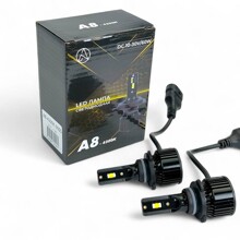 Светодиодные лампы HB3 A8 4300K 3000Lm 30W 12-24V