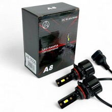 Светодиодные лампы HB4 A8 6000K 3000Lm 30W 12-24V