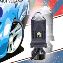 Светодиодные лампы H4 SL110 линза 6000k 11000lm canbus 55w 12v