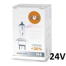 Лампа H4 галогенная 75/70W 24V +30% 2069W/10