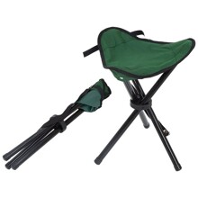 Стул складной DW-1001C треугольный, цвет зеленый