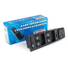 Блок управления стеклоподъемниками в двери водителя VESTA (4 переключателя, регулировка зеркал)