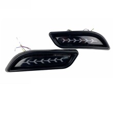 Фонарь заднего бампера 2170 Приора (Бегущий поворот + Габарит + Стоп) (2шт)