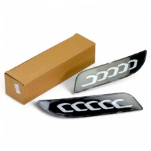 Фонарь заднего бампера 2170 Приора (Бегущий поворот + Габарит + Стоп) (2шт)