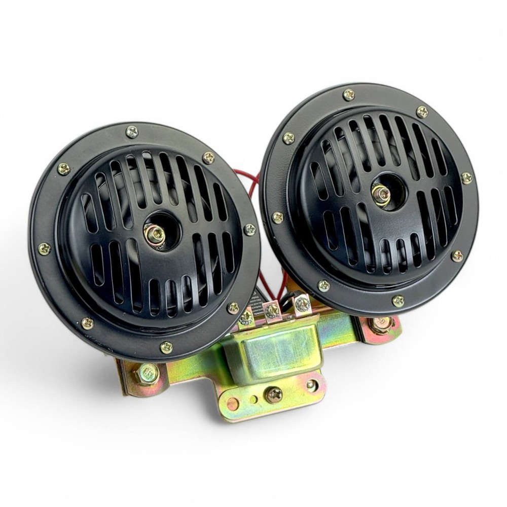 Сигнал звуковой 400+300Hz 130mm 24V черный Сигнал звуковой 400+300Hz 130mm 24V черный