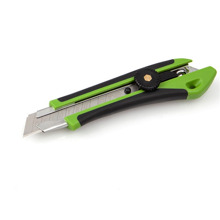 Нож со сменным лезвием с фиксацией 18 мм, 2-х компонентный корпус