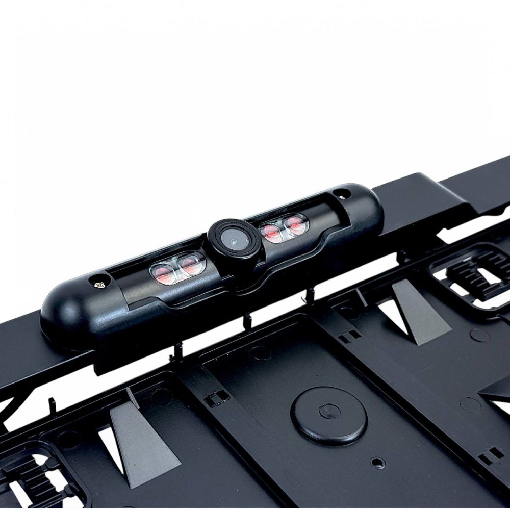 Рамка номерного знака с камерой заднего вида, 170?+ ночная подсветка, EURO Рамка номерного знака с камерой заднего вида, 170?+ ночная подсветка, EURO