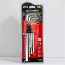 Набор ключей шестигранных 9шт длинные