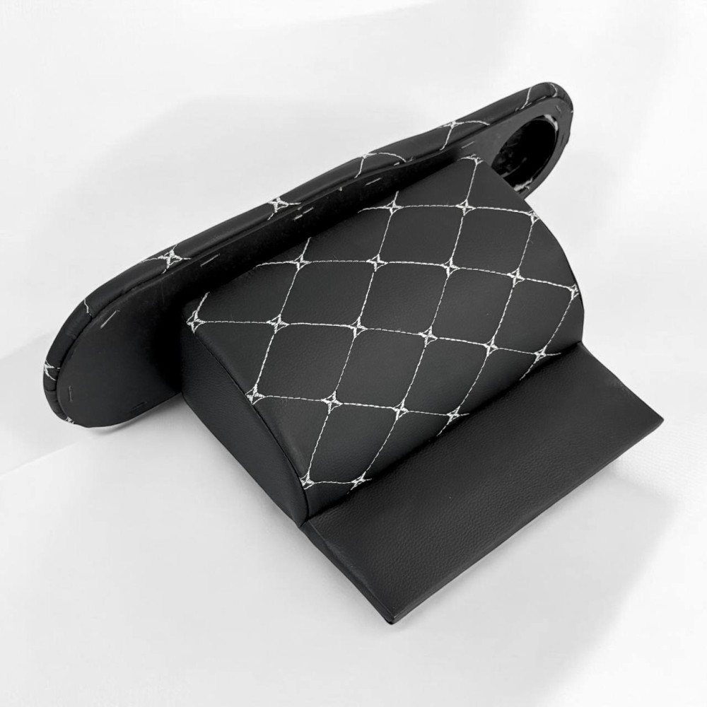 Подлокотник газель на дверь с бардачком, комплект левый + правый, цвет черный, строчка белая Подлокотник газель на дверь с бардачком, комплект левый + правый, цвет черный, строчка белая