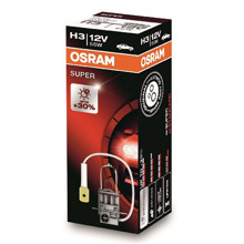 Лампа H3 галогенная 55W 12V +30% (1шт) картон