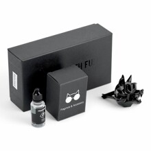 Ароматизатор на панель Волк Graff-13, цвет черный